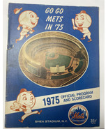 Vintage New York Mets vs Expos Official Program and Scorecard - May 3, 1975 - £15.73 GBP