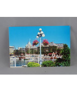 Vintage Postcard - Empress Hotel Opposite Inner Harbour View - Wright Ev... - $20.58 CAD
