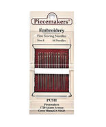 Piecemaker Embroidery Fine Sewing Needles Size 8 - $11.08 CAD
