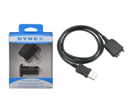 USB Sync Charger Cable + Wall + Car for Palm Tungsten TX E2 T5 &amp; LifeDrive PDA - $20.98