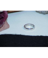 Sterling Silver Band Ring Sz 7 Grams 4.5 Antique Modern Vintage Wedding ... - £19.46 GBP