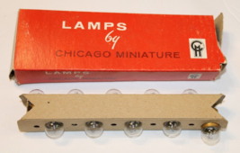10PCS 301 Bulbs / Chicaco Miniature 301 Bulbs / 10PCS In Box - £10.96 GBP