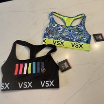 Victorias Secret VSX Racerback Sport Bra Small Lot Of 2 New - £22.90 GBP