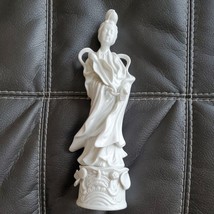 Homco Asian Woman Porcelain Figurine #1426 Guan Yin, Mother Of Mercy&quot; 12&quot; Tall - $28.49