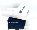 Champion Unisex Slide Sandals - White, MEN US 8 / WOMEN US 10 - $21.78