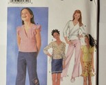 Simplicity 7193 Size AA 7 8 10 12 14 Girls Plus Tops Skirt and Pants Uncut - $9.89