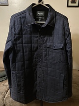 Bonobos Men’s Quilted Navy Blue Jacket Medium Slim Fit - £80.12 GBP