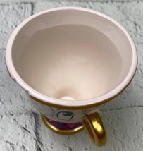 Chip Mug with Gold Foil Printing Multicolor 8 Ounces - £18.63 GBP