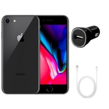 Apple iPhone 8 A1863 Fully Unlocked 64GB Space Gray (Fair) w/ Fast Car Port - £93.95 GBP