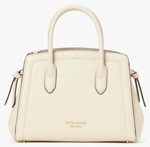 Kate Spade Knott Mini Satchel Ivory White Leather Bag Cream PXR00438 NWT... - £101.18 GBP