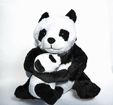 Mom and Baby Panda Plush Stuffed Animal - £19.14 GBP