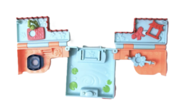 2007 LPS Littlest Pet Shop Teeniest Tiniest Pop Open House Playset Aqua ... - $6.00