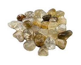 1 lb Citrine, Natural tumbled stones - $80.95