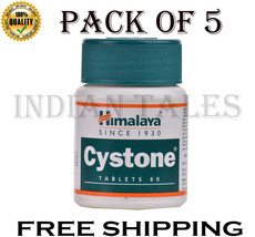  Cystone - Bottle of 60 Tablets  Pack of 5 Free Shipping - £27.17 GBP