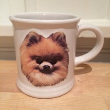 Pomeranian Face Raised 3D White Coffee Mug Xpres Best Friends Original 1... - $16.15