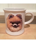 Pomeranian Face Raised 3D White Coffee Mug Xpres Best Friends Original 1... - £12.65 GBP