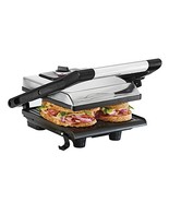 BELLA Electric Panini Press &amp; Sandwich Grill, Polished Stainless Steel, ... - £47.47 GBP