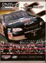 2000 Diehard 500 nascar program Jeff Gordon win - £27.02 GBP