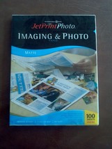 JETPRINT IMAGING&amp;PHOTO PAPER MATTEE FINISH 81/2&quot;X11&quot; 100 SHEETS - $24.75