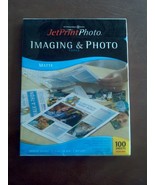 JETPRINT IMAGING&amp;PHOTO PAPER MATTEE FINISH 81/2&quot;X11&quot; 100 SHEETS - $472.09 MXN