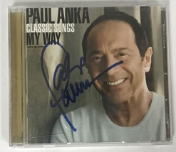 Paul Anka Signed Autographed &quot;My Way&quot; CD Compact Disc - COA Card - $49.99