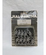 Ral Partha Sudanese Infantry Blue Jersey Metal Miniatures - $24.75