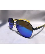 NEW RAY BAN RB8313MS/HO Ferrari Gunmetal Yellow Polarized Blue Lens Ital... - $3,001.48 MXN