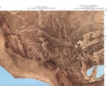 Rozel Point Quadrangle Utah 1968 USGS Orthophotomap Map 7.5 Minute Topog... - $23.99