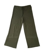 Max Studio Womens Wide Leg Pants Palazzo Casual, Green, Small Size S - $19.27