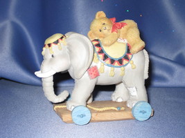 Cherished Teddies Elephant &quot;Trunk Full Of Bear Hugs&quot; Figurine. - £14.34 GBP