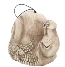 Good Luck Evil Eye Protection Ceramic Snail Charm Talisman Amulet Bell - Italian - £21.58 GBP