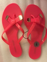 Ivanka Trump Women&#39;s Itnaza Naza Flip Flop Thong Sandals PINK with Bow NWOB $79 - £28.39 GBP