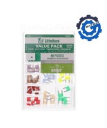 New Littlefuse MINI Blade Fuse 40 Pack Assortment 3A 5A 7.5A 10A 15A 20A... - $23.96