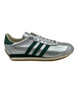 Adidas Country OG Silver Metallic Collegiate Green Womens Athletic Sneaker - $74.95