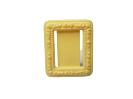 Fisher Price LOVING FAMILY Yellow Picture Photo Frame DOLLHOUSE - £7.75 GBP