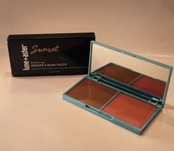 Lune + Aster Sunset Bronzer &amp; Blush Palette - $20.00