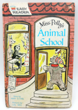 Vintage 1961 &quot;Miss Polly&#39;s Animal School&quot; Children&#39;s Wonder Book Easy Re... - £10.08 GBP