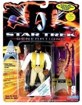 Lieutenant Commander Worf Star Trek Generations Action Figure NIB Playmates NIP - £11.83 GBP
