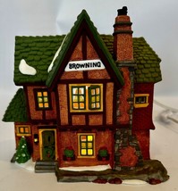 Dept 56 Dickens Village #58246 Browning Cottage Lighted Building In Pkg - £25.90 GBP