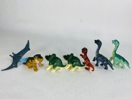Lot of 7 Vintage Kenner Jurassic Park Hatchlings Baby Dinosaurs Figures Toys - £31.28 GBP
