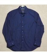 Robert Graham Mens Shirt Sz XL Modern Americana Blue Long Sleeve Casual ... - £39.17 GBP
