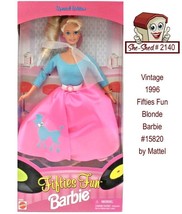 Fifties Fun Barbie 15820  Mattel NIB Special Edition Vintage 1996 Blonde Barbie - £19.55 GBP