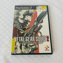 Sony Play Station 2 PS2 Konami Metal Gear Solid 2: Sons Of Liberty (Complete) - £15.56 GBP