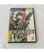 SONY PlayStation 2 PS2 KONAMI Metal Gear Solid 2: Sons of Liberty (COMPL... - £15.63 GBP