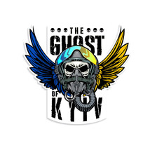 Ghost of Kyiv Vinyl Sticker - £2.29 GBP+