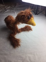 Vtg Ace Bird Duck Fuzzy puppet marionette 30” easy to use cute - $49.48