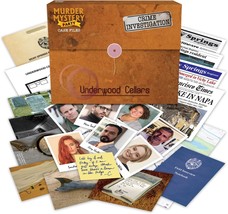 Underwood Cellars Interactive Murder Mystery Case File Game for 1 or Mor... - $46.63