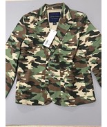 Size 5 New Janie &amp; Jack Boy Camo Print Stretch Twill Blazer Button Down ... - $569.79 MXN