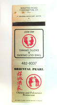 Oriental Pearl - Torrington, Connecticut Restaurant 20 Strike Matchbook Cover CT - £1.39 GBP