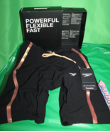 Speedo Fastskin Lzr Pure Intent Male Size 22 Black Rose Gold Swim Shorts - £225.83 GBP